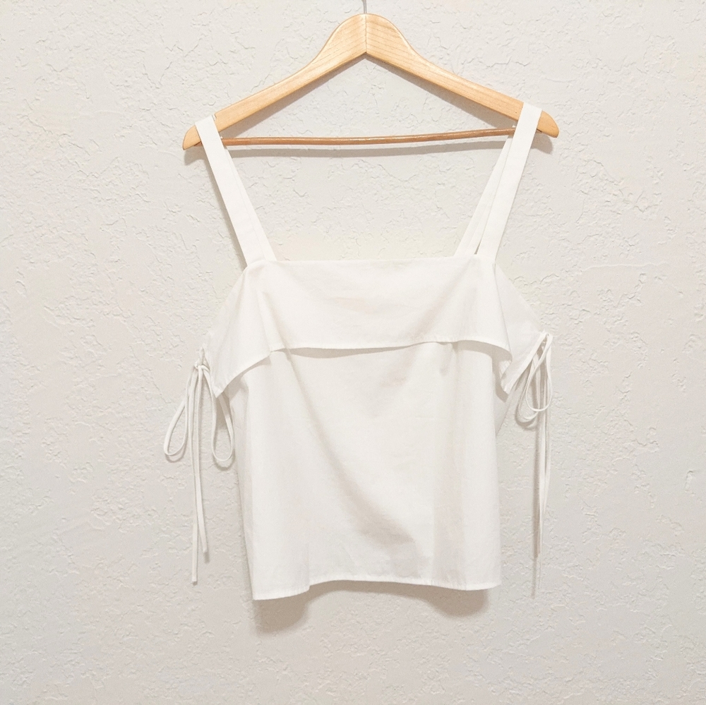 Club Monaco Crisp White Crop 12